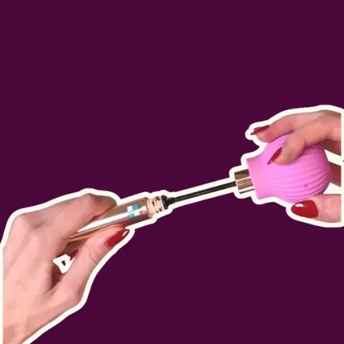 Step 5: Apply your makeup

Use the grip like a handle, however feels most comfortable. Wrap your fingers around it, rest your palm, or use both hands.