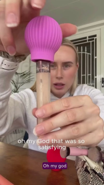 Customer review video of ByStorm Betty and Margie — adaptive makeup grip tools designed for easier, accessible beauty routines